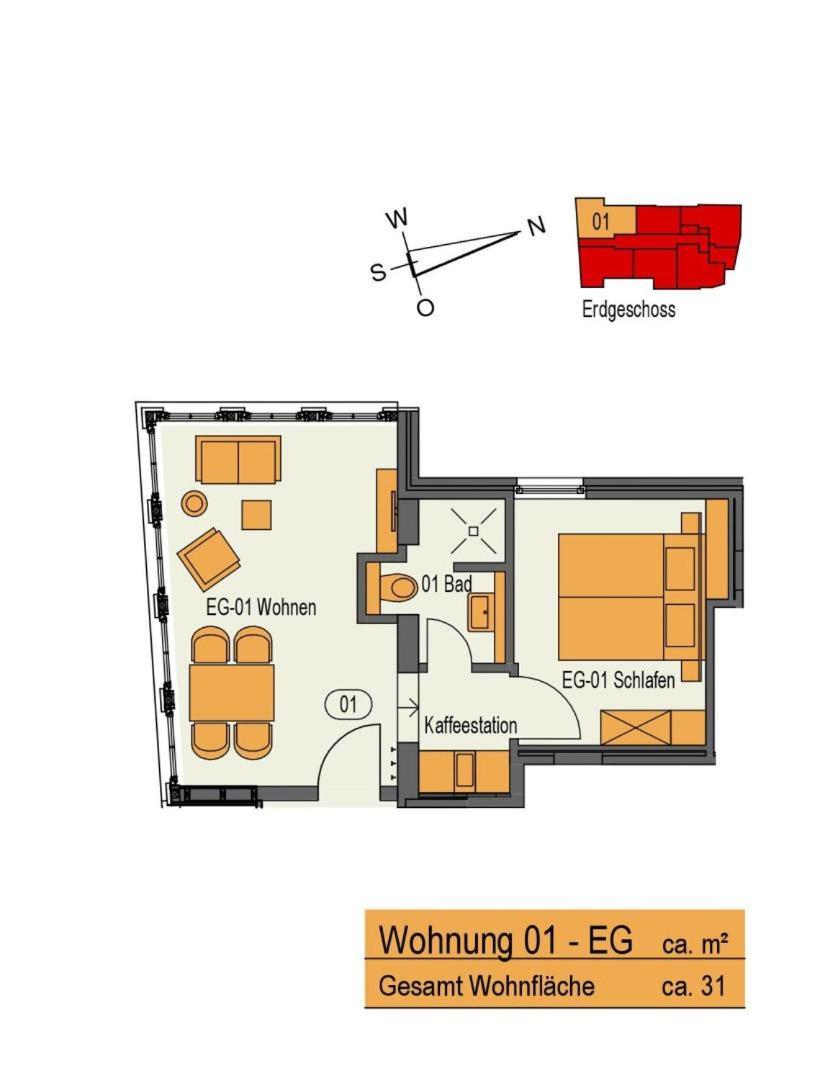 Woge2 Appartement 1 Borkum Extérieur photo